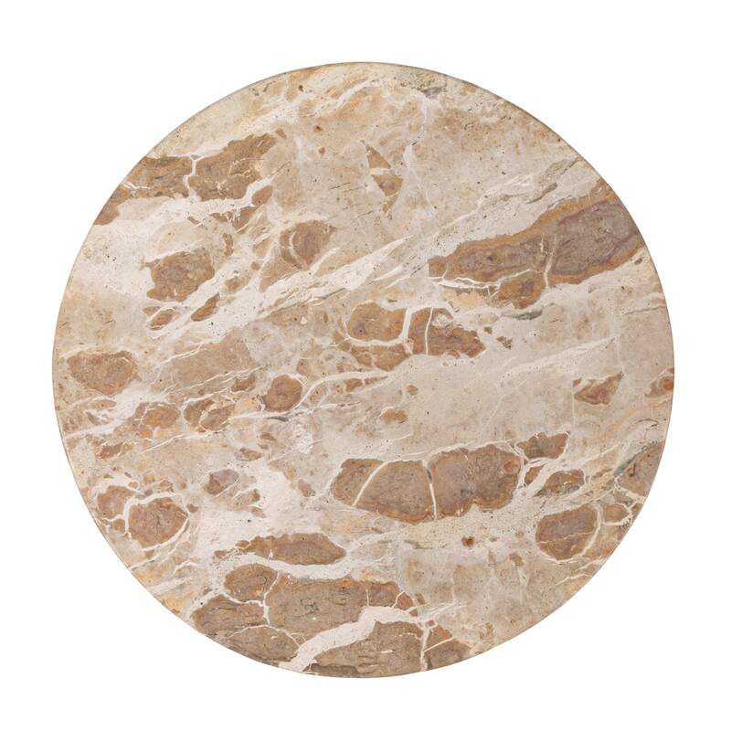 Marble Lazy Susan - 14.0"L x 14.0"W x 2.0"H - 14.0"L x 14.0"W x 2.0"H