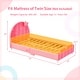 preview thumbnail 13 of 18, Costway Children Twin Size Upholstered Platform Single Bed with