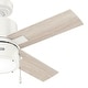 preview thumbnail 13 of 11, Hunter 42" Beck Ceiling Fan with LED Light Kit and Pull Chain - Transitional, Modern, Industrial