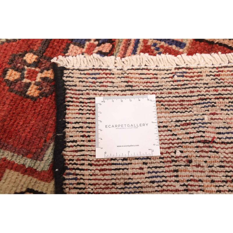 ECARPETGALLERY Hand-knotted Andelz Red Wool Rug - 4'5 x 7'7