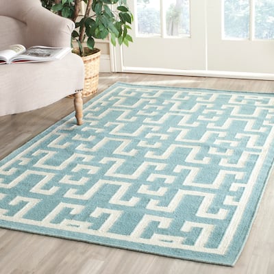 SAFAVIEH Handmade Flatweave Dhurries Ranjeeta Modern Moroccan Wool Rug