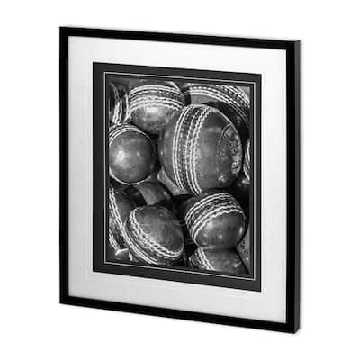 Vintage Sport - Cricket Framed Art Print