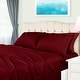 preview thumbnail 5 of 78, Superior Egyptian Cotton 650 Thread Count Bed Sheet Set California King - Burgundy