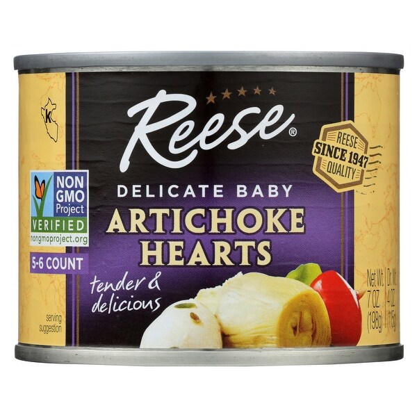 Reese Artichoke Petite Hearts - Case of 12 - 7 oz.