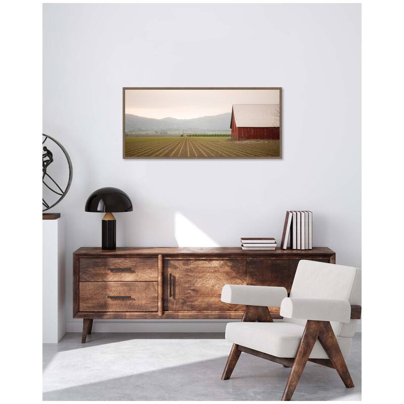 Kate and Laurel Sylvie Farm Life Framed Canvas by Crystal Lynn Collins