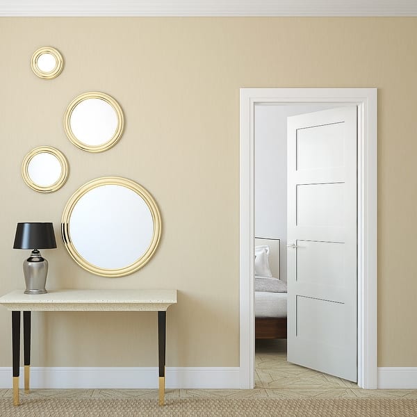 Trimlite 3068138 8444 36 By 80 Shaker 4 Panel Interior Slab Passage Door Primed