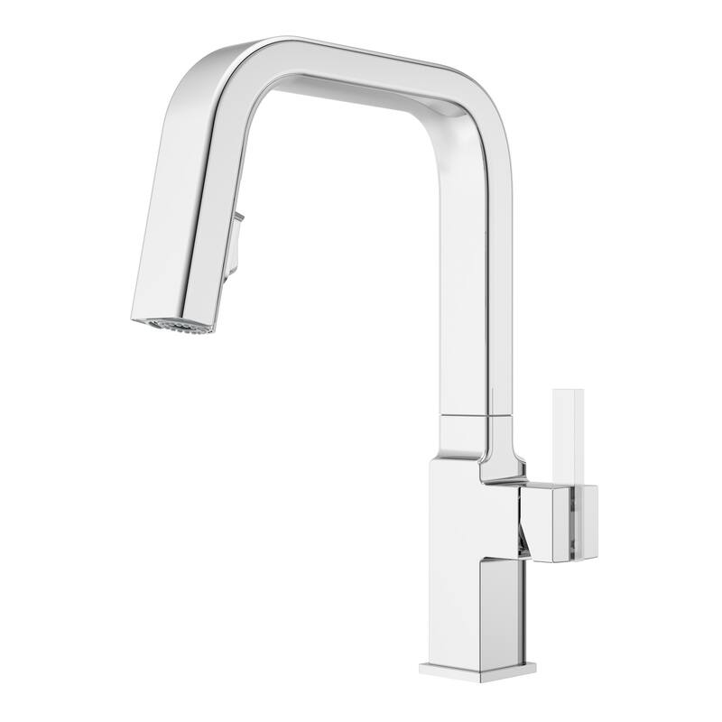 Pfister GT529-VRV Verve 1.8 GPM Single Hole Pull Down Kitchen Faucet - Polished Chrome