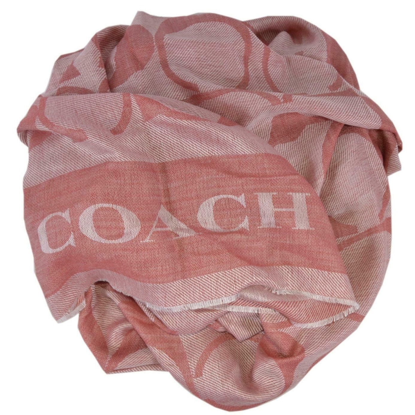 Signature coach border shawl clearance