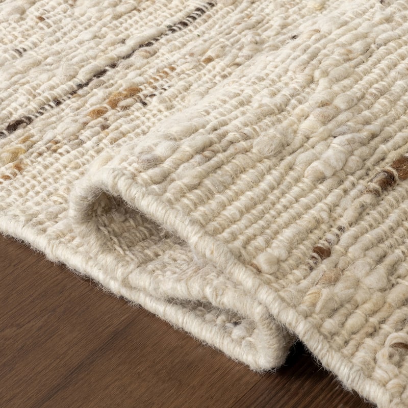 Frenshe Interiors JuJu Diamond Trellis Wool Area Rug