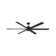 preview thumbnail 10 of 9, Hinkley Lighting Indy Maxx 82" 6 Blade LED Ceiling Fan