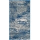 preview thumbnail 68 of 99, SAFAVIEH Evoke Erika Modern Abstract Distressed Rug 2'2" x 4' - Navy/Ivory - Rectangle