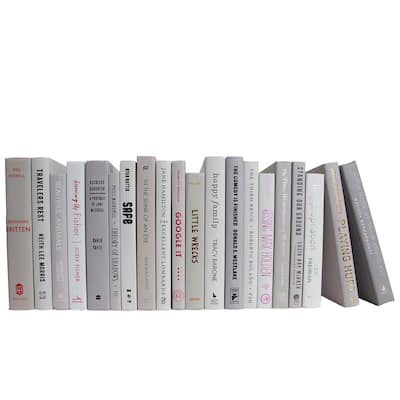 Books Grey Decorative Accessories: Marble Color By The Foot