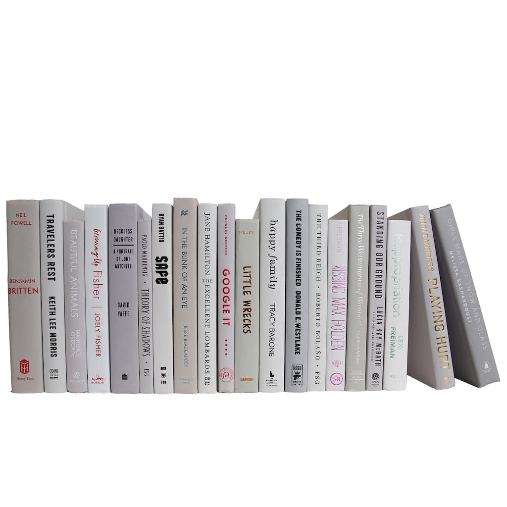 Books Grey Decorative Accessories: Marble Color By The Foot