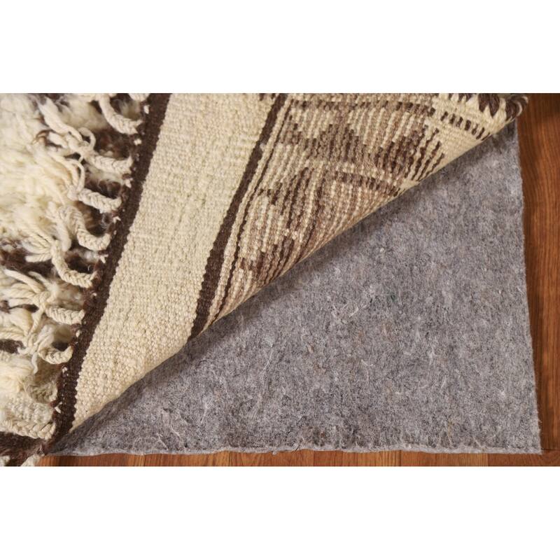 Natural Dye Tribal Anatolian Runner Rug Handmade Turkish Wool Carpet - 2'9"x 11'4"