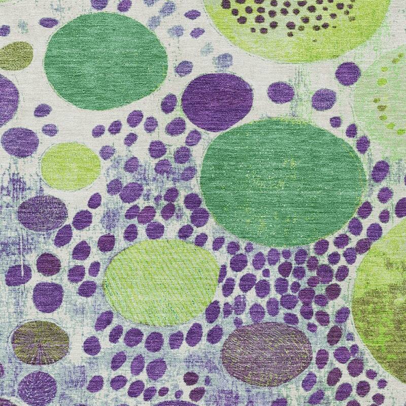 HomeRoots Geometric Transitional Rectangle Outdoor Rug