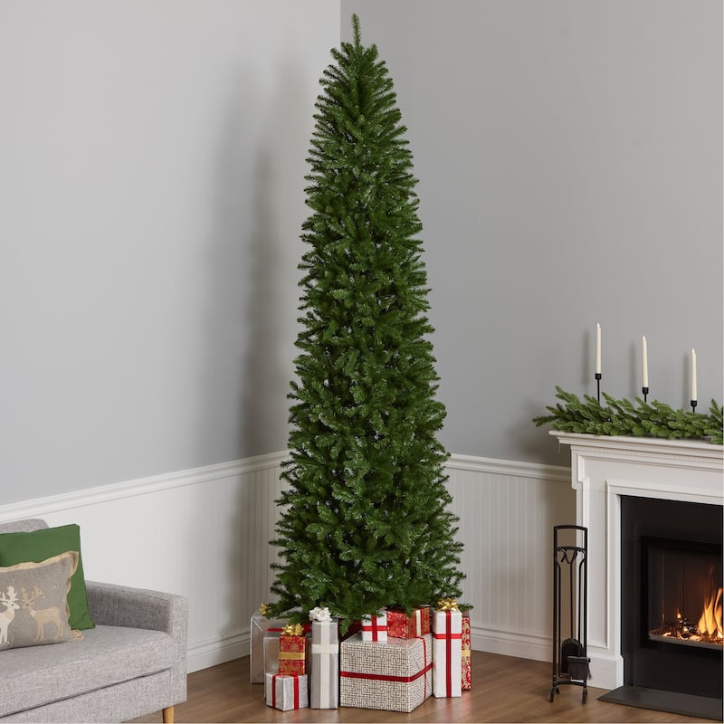 National Tree Company 10 ft. Kingswood Fir Pencil Tree - 10 Foot