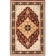 preview thumbnail 22 of 35, SAFAVIEH Handmade Heritage Kassandra Traditional Oriental Wool Rug 4' x 6' - Red/Black - Rectangle