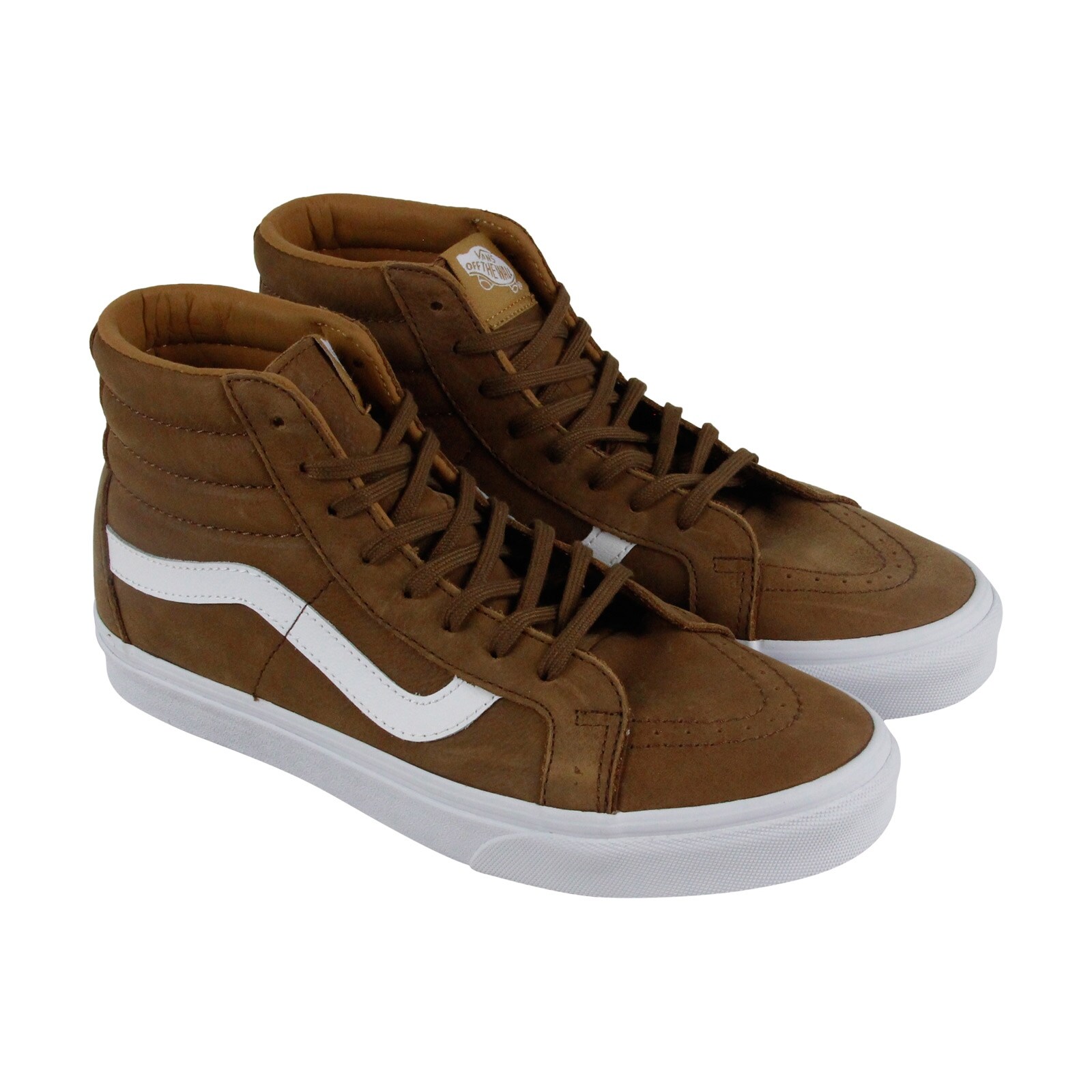 vans leather high tops mens