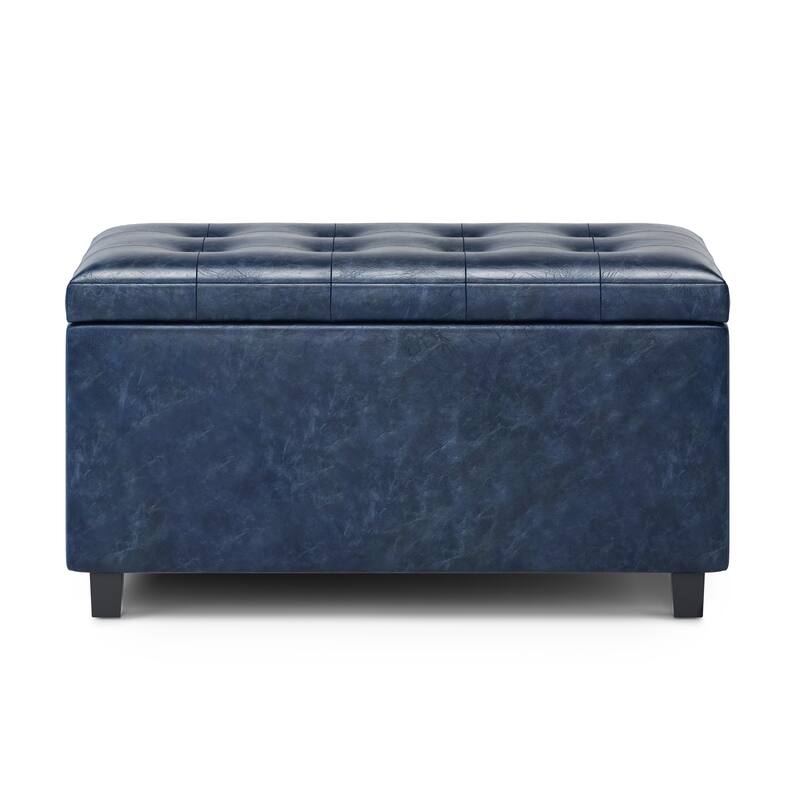 WYNDENHALL Essex 34-in. Wide Rectangular Storage Ottoman