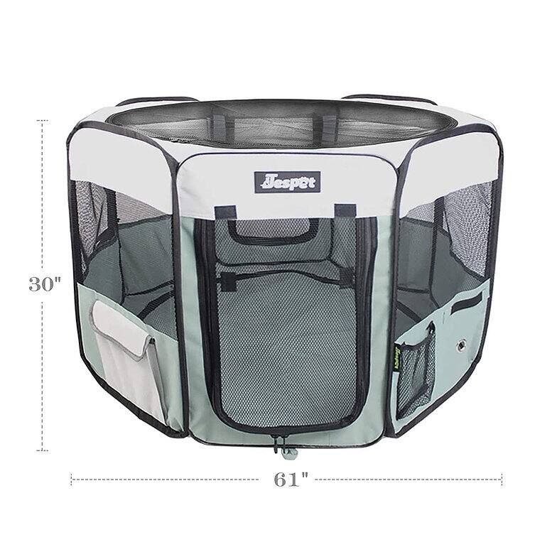 Jespet Soft-Sided Folding Dog & Cat Playpen