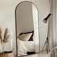preview thumbnail 74 of 74, Modern Arched Full Length Aluminum Alloy Floor Mirror Standing Mirror