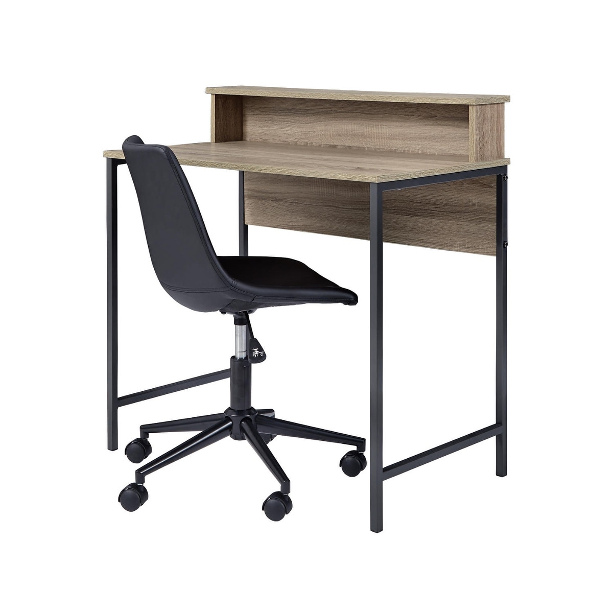 Titania grayish brown home store office small desk