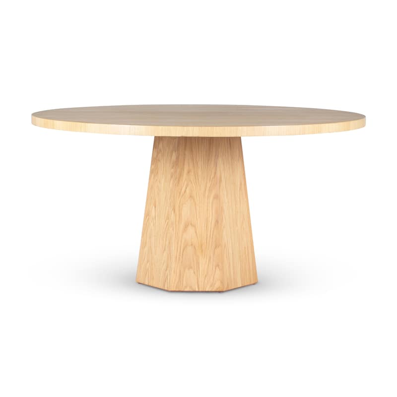Urbia Kaia Round Dining Table - White Oak