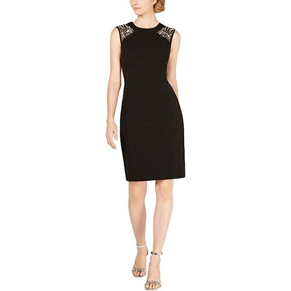 vince camuto scuba crepe dress