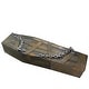 preview thumbnail 1 of 1, Animated Motion Activated Chained Shaking Coffin Halloween Decoration - 63"