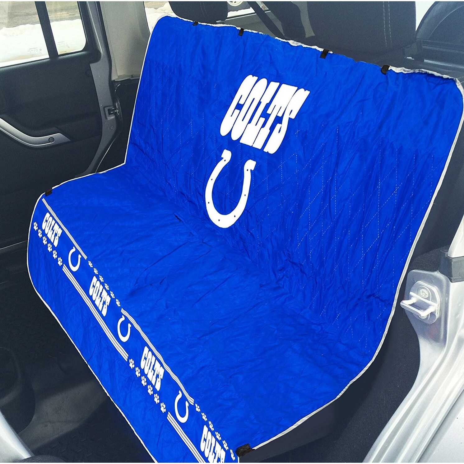 New NFL New York Giants 2 Front Universal Fit Car Truck Bucket Seat Covers