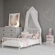 preview thumbnail 8 of 21, Little Seeds Quinn Whimsical Metal Toddler Bed