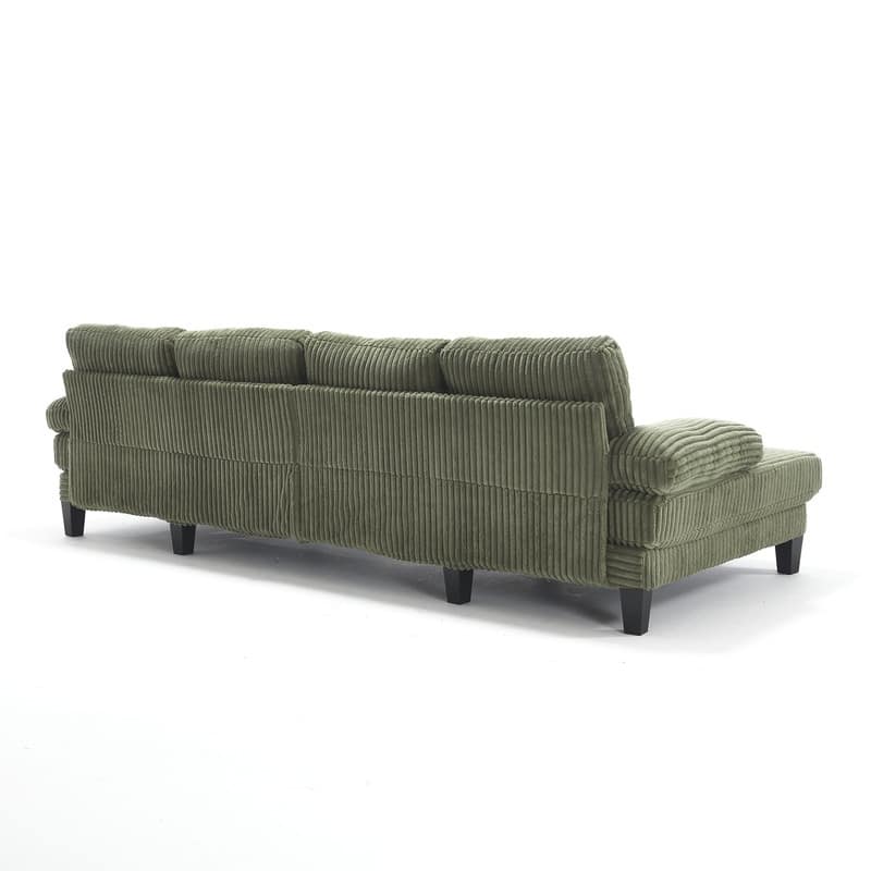 4-Seat U-Shaped Sectional Sofa with Double Chaise