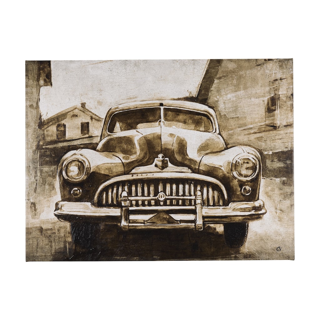 Vintage Car Picture III (48 x 36) Canvas Art Print