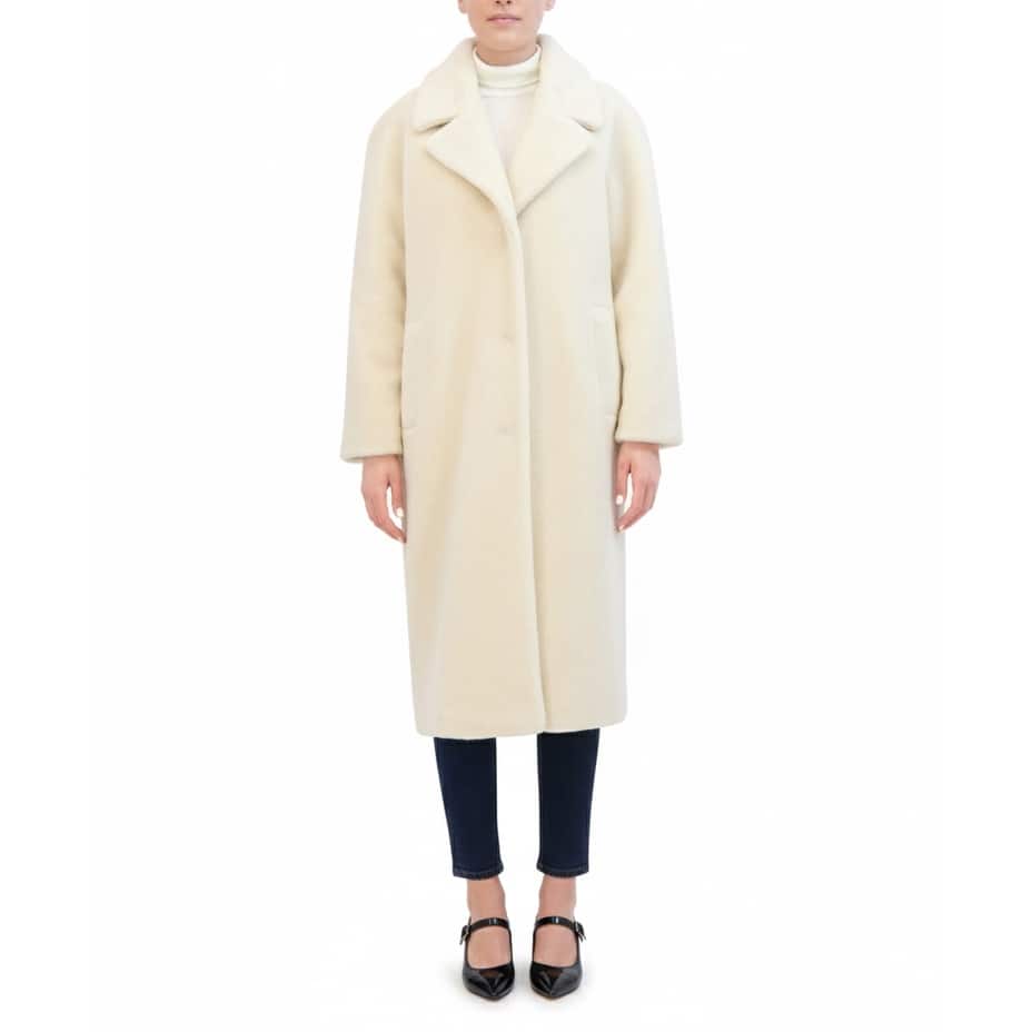 Rebecca Minkoff Faux Sherpa Teddy Coat