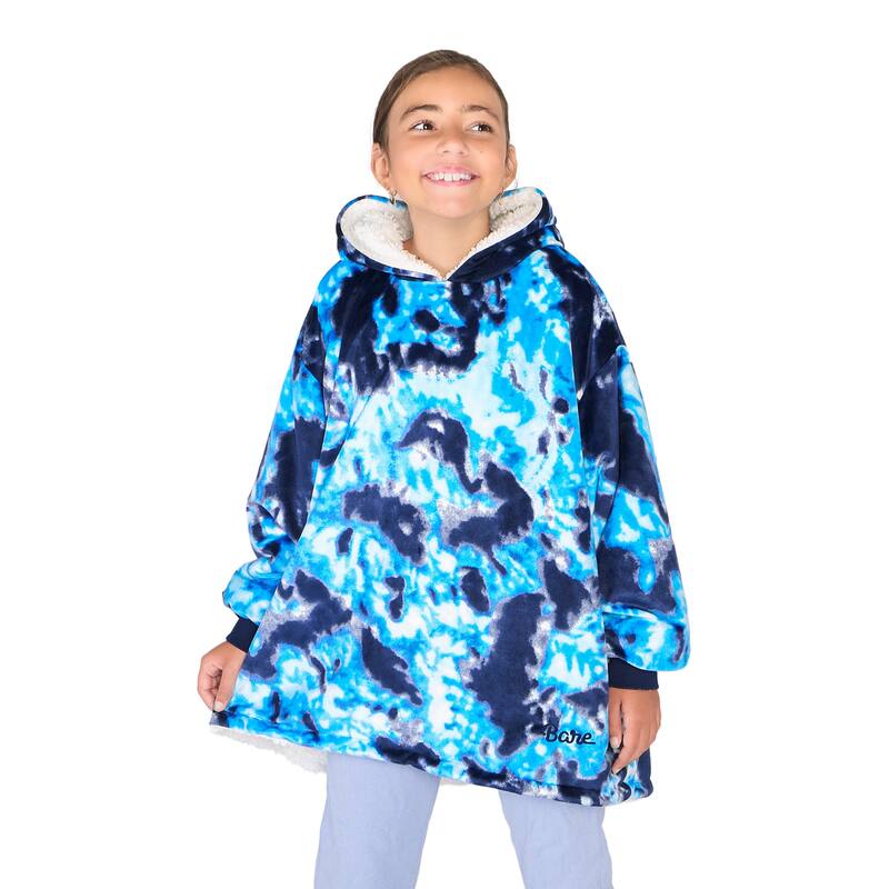 Bare Homey B-Cozy Oversized Sherpa Wearable Blanket