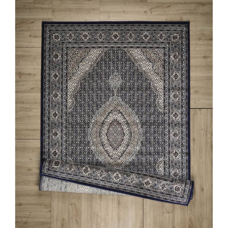Master Collection Border Transitional Area Rug