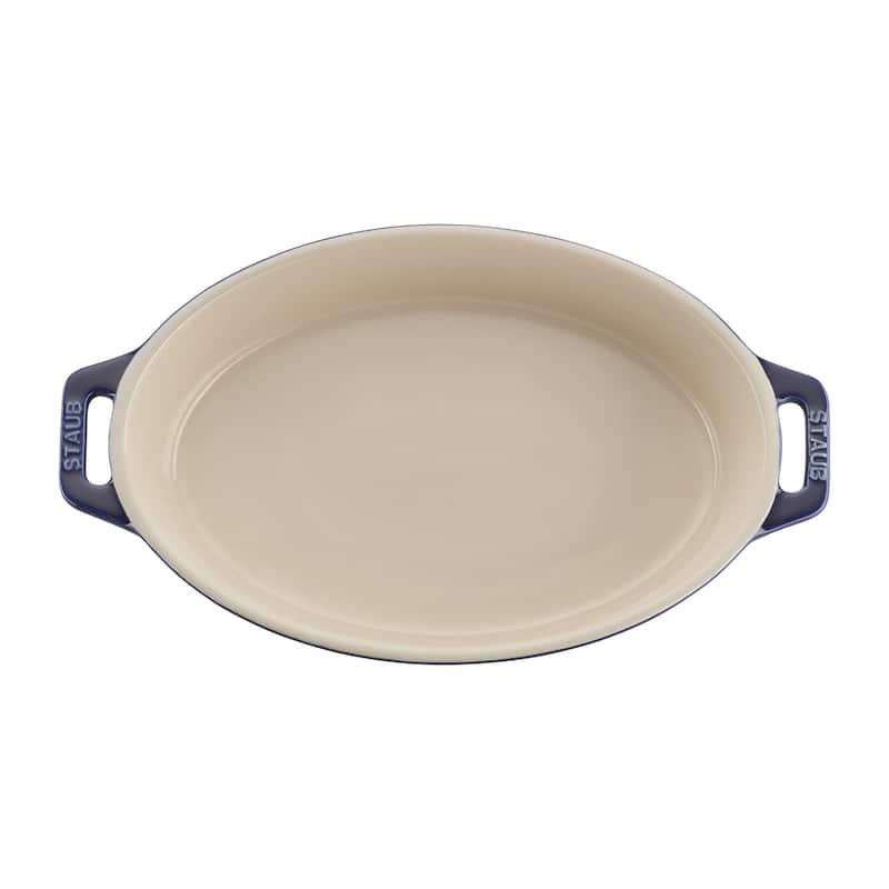 Ceramics Oval Baking Dish Set,Microwave freezer broiler and oven safe