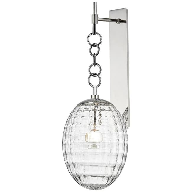 Hudson Valley Lighting Venice Single Light 24" Tall Wall Sconce - Polished Nickel