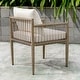 preview thumbnail 5 of 15, Uttermost Borneo White Outdoor Dining Chair