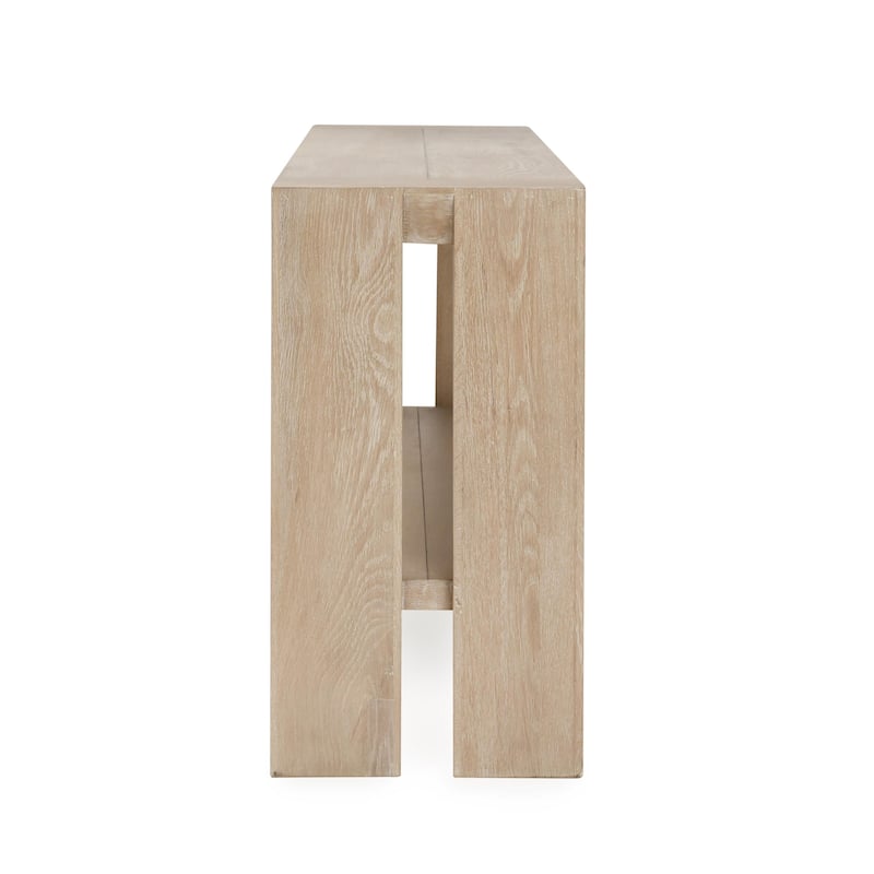 Classic Home Troy Oak Console Table
