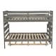 preview thumbnail 22 of 24, Wood Twin over Full Bunk Bed with Twin Size Trundle