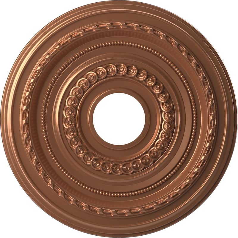 3 1/2" Inside Diameter - Cole Thermoformed PVC Ceiling Medallion