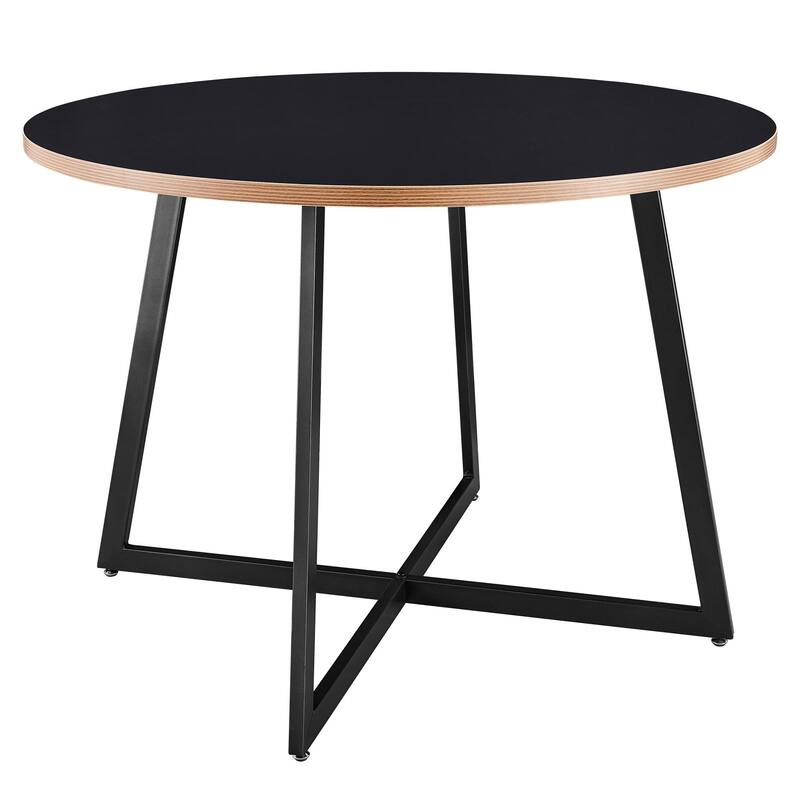 NPD Furniture Courtdale 41.5" Round Table - Black
