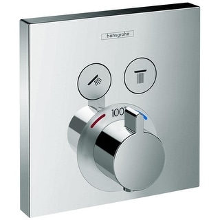 Hansgrohe 15708001 Shower Trim Kit, Chrome, For IBox Universal Rough Valve