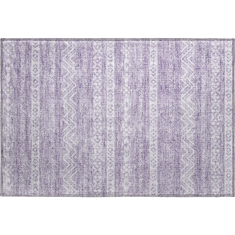 Premium Washable Super Soft Global Stripes Mayfield Rug