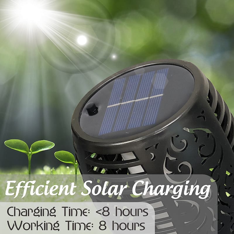 Maypex Solar Garden Torch Lamp (2 Pack)