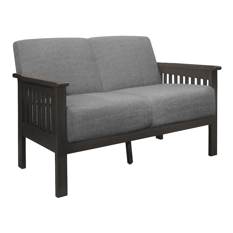 Basseri Living Room Loveseat - Grey