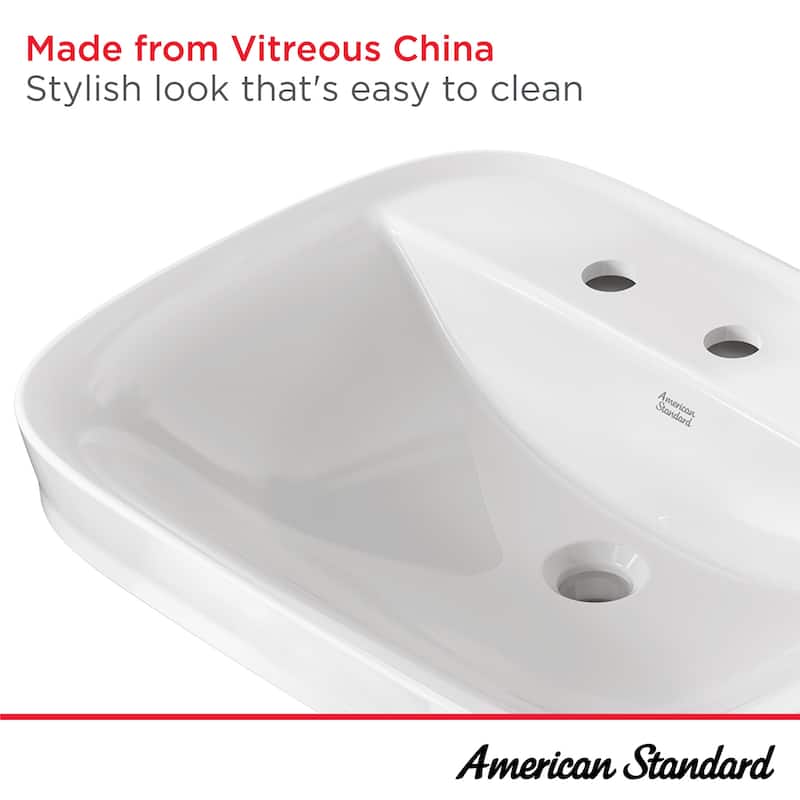American Standard 1642.008 Aspirations 22-7/8" Rectangular Vitreous