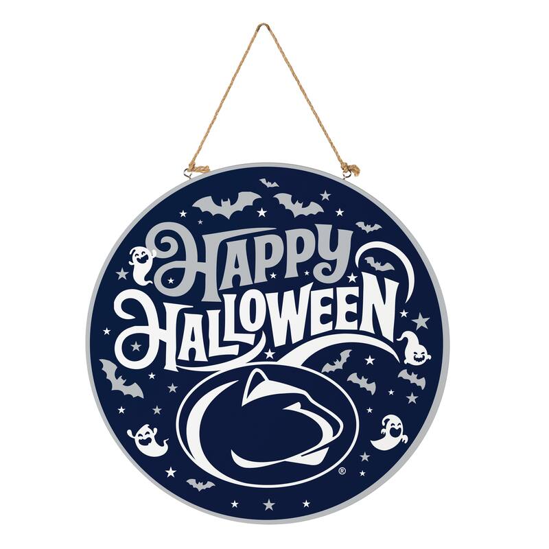 Penn State University 18" x 18" Halloween Door Décor Wall Sign