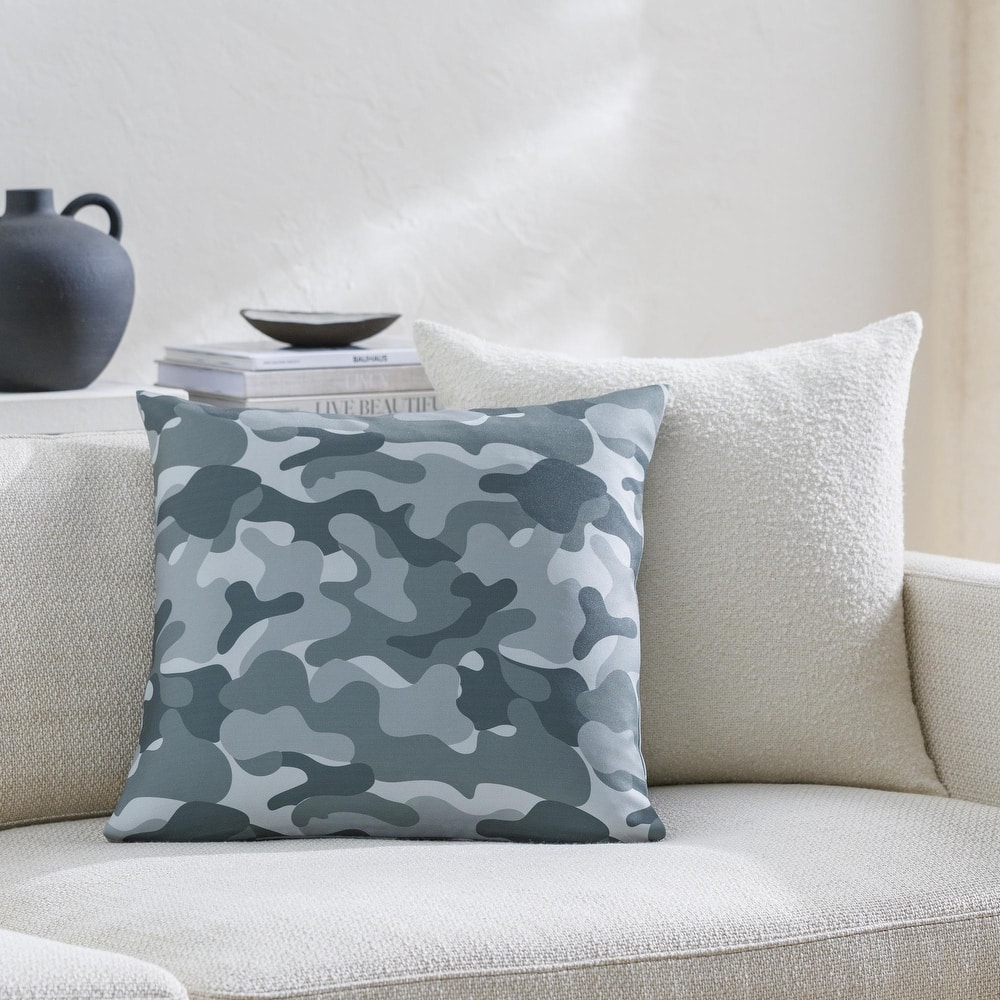 Tactic Camouflage Throw Pillow